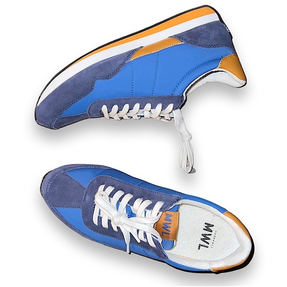 Madewell League Sneakers in Navy Suede NK123 Spring 2023 - Picture 9 of 11